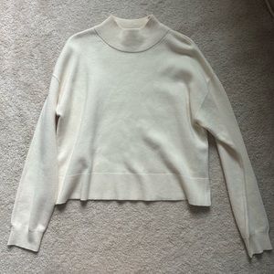 & Other Stories Wool Turtleneck Sweater. Cream color. Size M.